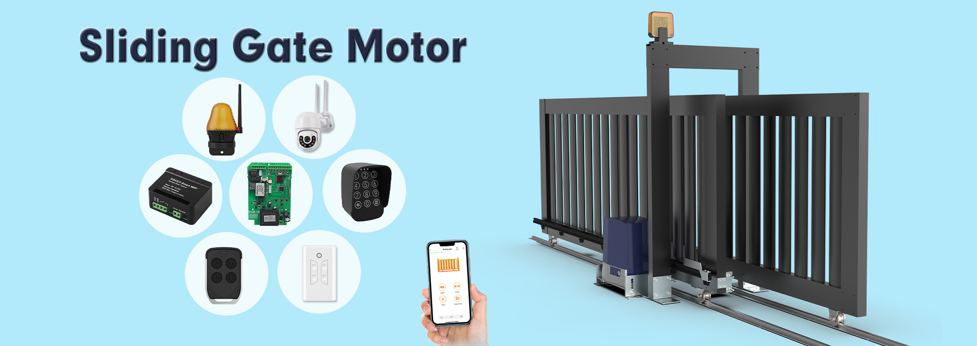 enSmart Gate Opener Motor
